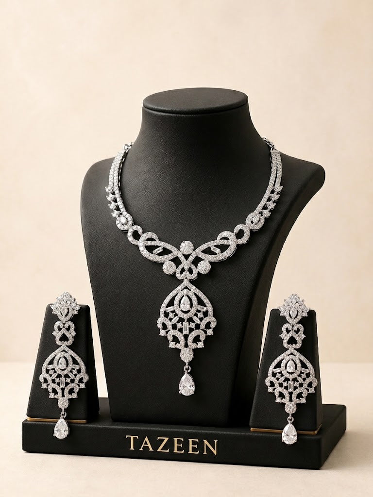 Layered Sterling Silver Necklaces Set