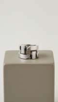 Chunky Geometric Sterling Silver Ring